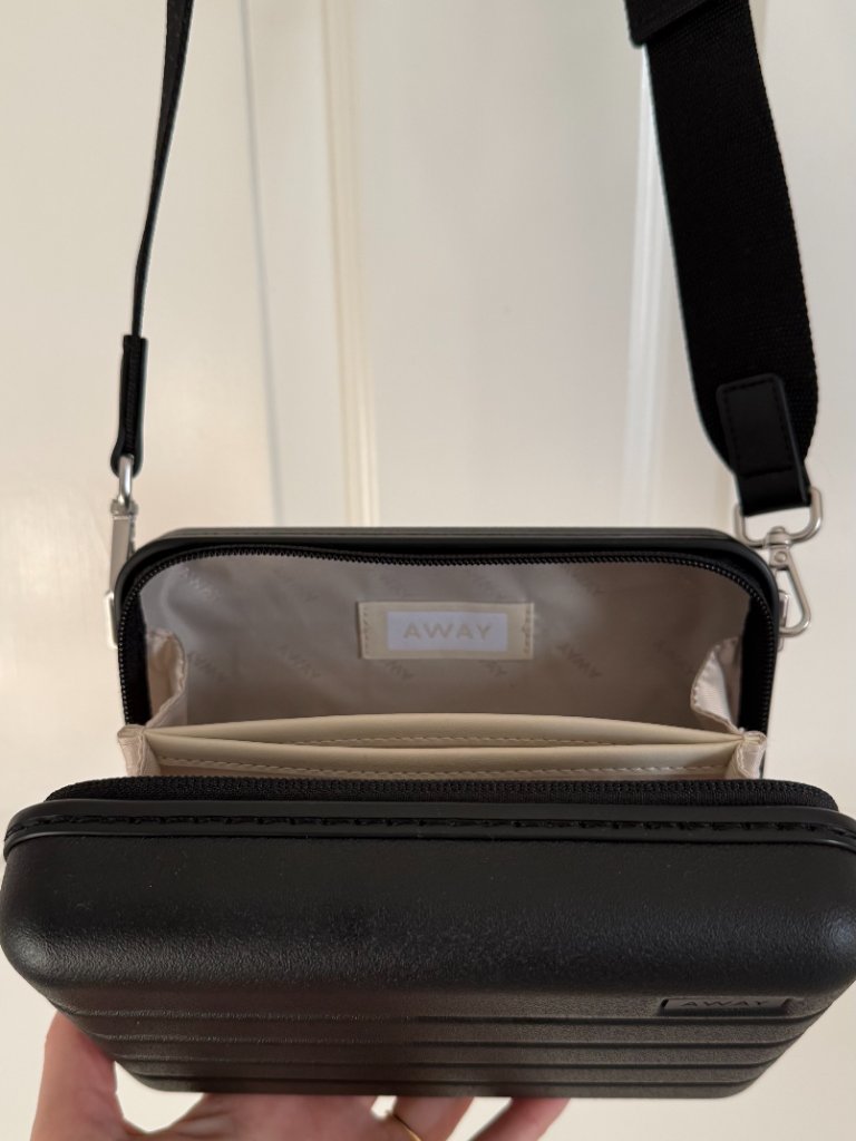 Away The Mini Crossbody In Jet Black — image 5 of 5